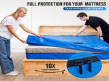 Queen Mattress Bags for Moving and Storage, Heavy Duty Moving Supplies Mattress Cover with V1258-DP02-C-1096