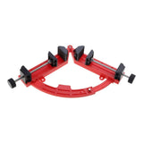 Picture Frame Carpentry Clamps Inch & Metric - Scale Plastic Corner Wooden Clamp Woodworking Tools V1192-AZ-W-23291