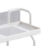 Countertop Shelf Organizer Carbon Steel 2 Tier Multifunctional Kitchen Spice Rack for Bedroom V1294-YM0710-3117230286611