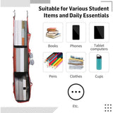 Locker Organizer with Multiple Pockets, Hanging Storage Rack for School, Gym, Work Locker V1192-AZ-W-30090