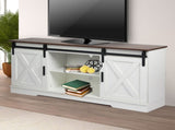 Levede TV Cabinet Entertainment Unit TA1033-WH
