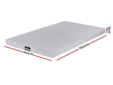 Giselle Bedding Cool Gel Memory Foam Mattress Charcoal 7-Zone Washable Bamboo Cover 15cm Single FOAM-C-MFM-NOBLE-H015-S