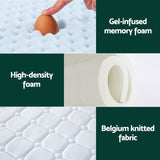 Giselle Mattress Cool Gel Foam 25cm King MATTRESS-B-ET-K