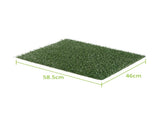 4 Grass Mat 58.5cm x 46cm for Pet Dog Potty Tray Training Toilet V274-PET-MAT-208A-X4