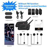 1200M Bluetooth Motorcycle Helmet Intercom Headset V728-PB1005004983273542