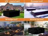 Garden Table Cover - 123*123*74 cm - Garden Furniture Cover - Square Garden Furniture Cover V1188-MS101-02820-1