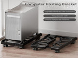 PC Stand with Wheels - Computer Holder - CPU Trolley - Mobile - PC Cart - Desktop Stand - Computer V1189-WXF-260203-00428
