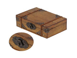 Wooden Box Antique Jewelry Storage Box Case Scene Props Dressing Table Home Decoration V1294-YM0901-3115210097411