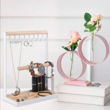 Wooden Jewelry Stand Multifunctional Jewelry Organizer Jewelry Display Stand V1294-YM0717-10065479