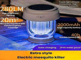 Outdoor Waterproof Lighting Portable Mosquito Killer Lamp - White V1308-DSZKI-1023-2