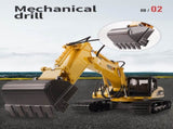 HUINA 1/14 15CH RC Alloy Excavator Construction Engineering Vehicle Digger Toy Gift V610-TOY-RC-HN550