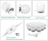Hollywood LED Vanity Mirror Lights Kit, Dimmable Stick on USB Vanity Lights,Makeup Light Strip V1171-CB-G14NUSBWUS