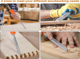 4 Piece Wood Chisel Sets Woodworking Tools Set, Wood Chisels Upgraded Watt Meter Power Meter Plug V1258-DP02-C-982