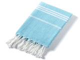 3 Pack Turkish Style Beach Towel Set 90x180cm - Quick Dry Lightweight Large Peshtemal Bath Sheet V888-ELOSUNG41344