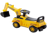 Ride On Toddler Car, Push Car for Toddler 19 to 36 Months, Excavator Digger Toy with Helmet & Music, V952-KBKETCZSTCHHQFYPA001V9