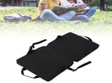 Folding Cushion Outdoor Portable Adjustable Camping Cushion Chair with Backrest Black V1294-YM0901-3111200316211