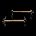 Premium Parallette Pair Gymnastics Push Up Bars V63-840241