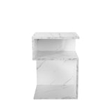 Levede 1xBedside Tables Drawers Side White NI1036-WH_NZ