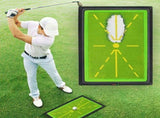 1 golf training mat, for swing detection, hitting, golf tracking detection, golf swing practice mat V1102-M-SHOE-32531-GRAY-13A24123