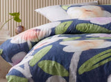 Accessorize Bella Blue Cotton Floral Quilt Cover Set Single V442-HIN-QUILTCS-BELLA-BLUE-SB