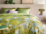 Oilily Melodi Green Cotton Floral Quilt Cover Set King V442-HIN-QUILTCS-MELODI-GREEN-KI