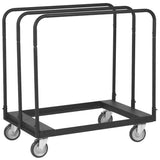 Drywall Cart, 1500 LBS Panel Dolly Cart with 36.02" x 24.02" Deck and 5" Swivel Wheels, Heavy-Duty V952-BLTCSGS00000TGDDOV0