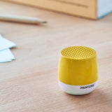 Lexon Mino Mini Bluetooth Speaker PANTONE - Yellow V398-LD-LA125PT-Y
