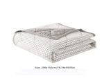 Reversible Patchwork Quilts Queen Size, 78.74x59.05in Lightweight Plaid Bedspreads Coverlets Quilt V1189-WXFWAL-20260326-03132