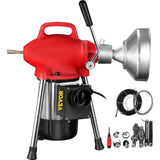 0.75-4 Inch Sectional Pipe Drain Cleaning Machine 400PRM Snake Cleaner Pipe Drain Cleaning Machine V952-75XGDSTQAB0000001V3