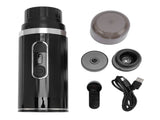 Portable Coffee Machine Mini Rechargeable Electric for Car Travel Camping Home Outdoor Use Black V1294-YM0901-3113240339111