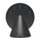 Lexon Conic Radio Alarm Clock With Fm & Built-In Bluetooth Speaker - Grey V398-LD-LR156PG3