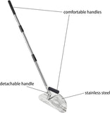 Sand Scoop for Metal, Heavy Duty Metal Detector Beach Finds Scoop, Stainless Steel Metal V1258-DP02-C-101