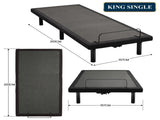 Therapedic Kinetic Advance Adjustable King Single Bed Base with Head Tilt ADJ-BED-KAD-KS