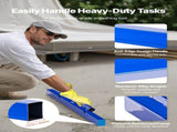 Concrete Screed, 120.5 cm Screed with Level Vial, Easy Cleanup & End Cap Design, Aluminum V952-SDSHNTFZ48YCBHU12001V0