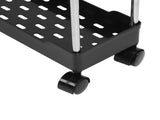 Slim Rolling Storage Cart 4 Tier Bathroom Organizer Mobile Shelving Unit Utility Cart Tower Rack for V1294-YM0901-3117240164212