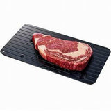Defrosting Tray for Frozen Meat Rapid and Safer Way of Thawing Food Large Size Defroster Plate Thaw V1192-AZ-W-17490