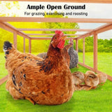 Paw Mate Chicken Coop Rabbit Hutch Extension Run 180 x 90 x 48cm Runey V274-PET-RR4R
