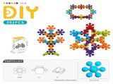 3D Plum Blossom Building Blocks for Kids DIY Creative Puzzle Toy for Ages 3 with 112, 302, or 902 V1341-ZY-H9982Z8Y-902PCS