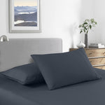 Royal Comfort Bamboo Cooling 2000TC Sheet Set - Single - Charcoal ABM-10002298