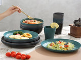 Darzheoy 16 Pieces Kitchen Dinnerware Set, Service for 8, Dinner Plates, Dessert Plate, Cereal V1189-WXFWAL-20260326-02059
