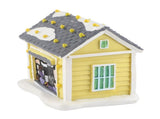 Christmas Village House LED Lighted Desk Building Resin House Statue Ornaments for Tabletop V1294-YM0512-221114TW02-1