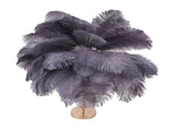 Ostrich Feather Table Lamp Rechargeable Modern Romantic Decoration Lamp Bedroom Bedside Lamp for V1294-YM0703-3119230059315