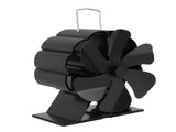 Wood Stove Fan Aluminum Alloy Portable Heat Powered Thermal Fan with Overheating Protection for V1294-YM0901-3114250082011