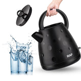 Electric Kettle 2L Large Capacity Rapid Boil Water Heater with Wide Top Handle and Clear Water Level V1341-ZY-SDNYKPD5-BLACK