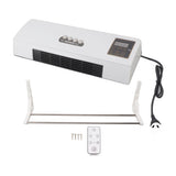1800W Electric Space Heater for Indoor with Remote Wall Mounted Heater Fan Combo Low Noise Timing V1294-YM0706-3113230194712