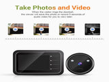 2.4 Digital Door Viewer With Night Vision Tf Card Slot Photo & Video Capture PRL-4741300ADE
