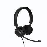 SNOM A310D Corded Headset Duo, Full band audio, High wearing comfort, Lightweight construction, V1202-V2-IPS-A310D
