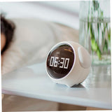 Temperature Detection, Wake-up Alarm Clock, Toy and Gift for Toddler, Children, Students, Boys&Girls V1369-AZ3-W-04125
