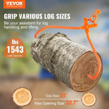 Log Skidding 81.3cm 2 Claw Log Lifting Heavy Duty Rotating Steel Lumber Skidding V952-YMQZQ32YC2ZK2CS2WV0