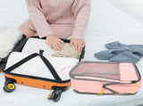 3-Piece Travel Packing Cubes Set with Oxford Cloth for Organized and Efficient Luggage Storage V1366-AZ2-W-22358